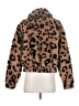 Bagatelle 100% Polyester Animal Print Brown Faux Fur Jacket Size XS - photo 2