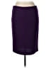 St. John Chevron-herringbone Purple Formal Skirt Size 10 - photo 2