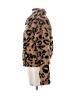 Bagatelle 100% Polyester Animal Print Brown Faux Fur Jacket Size XS - photo 5