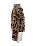 Bagatelle 100% Polyester Animal Print Brown Faux Fur Jacket Size XS - photo 4