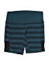 Lululemon Athletica Stripes Teal Athletic Shorts Size 4 - photo 1