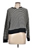 Madewell 100% Cotton Stripes Black Pullover Sweater Size L - photo 1