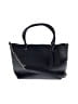 Tory Burch 100% Leather Solid Black Blue Leather Satchel One size - photo 1