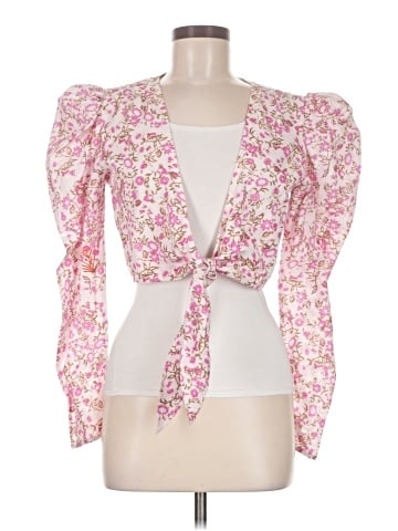 Hemant & Nandita Long Sleeve Blouse (view 1)