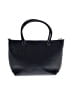 Tory Burch 100% Leather Solid Black Blue Leather Satchel One size - photo 3