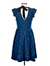 Xhilaration Paisley Blue Cocktail Dress Size S - photo 2