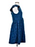 Xhilaration Paisley Blue Cocktail Dress Size S - photo 4