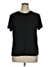 Zinke Solid Black Active T-Shirt Size XL - photo 1