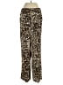 Zara Animal Print Gold Casual Pants Size S - photo 2