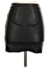Express 100% Polyester Black Faux Leather Skirt Size 00 - photo 2
