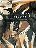 ELOQUII 100% Polyester Animal Print Brown Long Sleeve Blouse Size 18 - photo 7