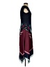 D-Signed 100% Polyester Graphic Burgundy Casual Dress Size 2 - photo 4