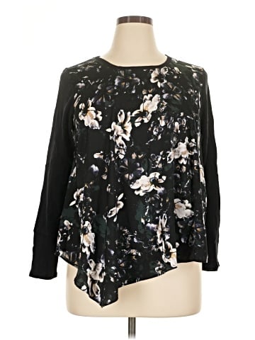 Simply Vera Vera Wang Long Sleeve Blouse (view 1)