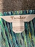 TanJay Black Teal Long Sleeve Top Size L (petite) - photo 7