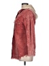 Unbranded 100% Polyester Red Denim Jacket Size L - photo 5