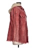 Unbranded 100% Polyester Red Denim Jacket Size L - photo 4
