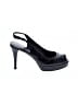Stuart Weitzman Black Blue Heels Size 7 - photo 1