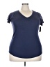 Torrid Blue Short Sleeve T-Shirt Size (2) - photo 1