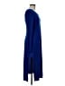 BCBGeneration Solid Blue Casual Dress Size M - photo 4