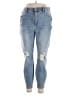 Assorted Brands Hearts Blue Jeans Size 16 - photo 1