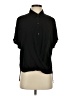 BCBGeneration 100% Rayon Black Short Sleeve Blouse Size S - photo 1