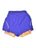 Fabletics Color Block Purple Athletic Shorts Size XS - photo 1