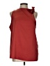 Gibson Red Sleeveless Blouse Size L - photo 1