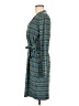 Calvin Klein Chevron-herringbone Teal Casual Dress Size 6 - photo 5
