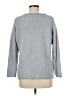 Eileen Fisher Solid Gray Pullover Sweater Size M - photo 2