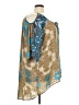 Ashley Stewart 100% Polyester Paisley Multi Color Blue 3/4 Sleeve Blouse Size 22 - 24 Plus - photo 4