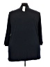 Joan Vass New York Black Kimono Size 3X - photo 2