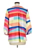 Crosby 100% Polyester Color Block Orange 3/4 Sleeve Blouse Size M - photo 2