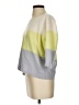 Unbranded 100% Cashmere Color Block Yellow Cashmere Pullover Sweater Size S (estimated) - photo 5