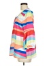 Crosby 100% Polyester Color Block Orange 3/4 Sleeve Blouse Size M - photo 5