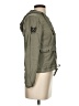 Maurices 100% Rayon Solid Green Jacket Size XS - photo 4