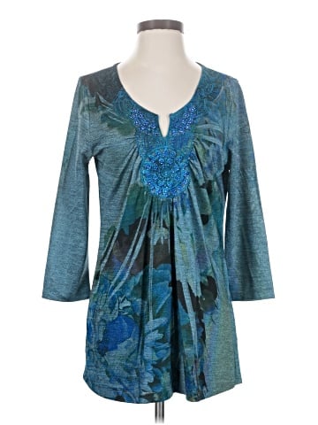 One World 3/4 Sleeve Top (view 1)