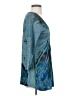 One World Teal 3/4 Sleeve Top Size S - photo 4