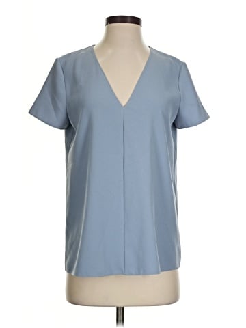 Theory Short Sleeve Blouse (view 1)