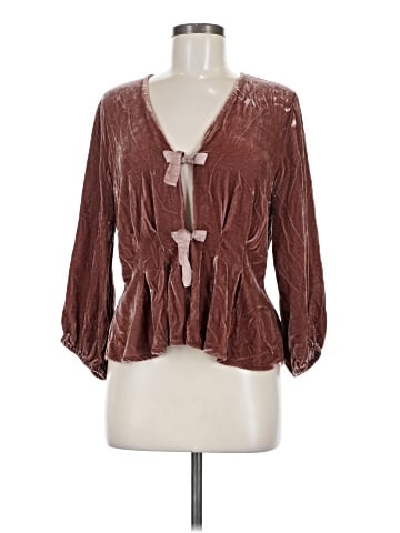 Velvet by Graham & Spencer 3/4 Sleeve Blouse (view 1)