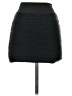 Charlotte Russe 100% Polyester Solid Black Casual Skirt Size S - photo 2