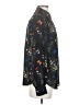 Worthington 100% Polyester Floral Black Long Sleeve Blouse Size S - photo 4