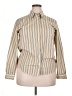 Orvis Stripes Tan Long Sleeve Button-Down Shirt Size 14 - photo 1