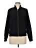 Sans Souci Solid Black Track Jacket Size M - photo 1