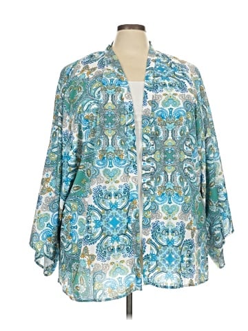 SIMPLE By Suzanne Betro 3/4 Sleeve Blouse (view 1)