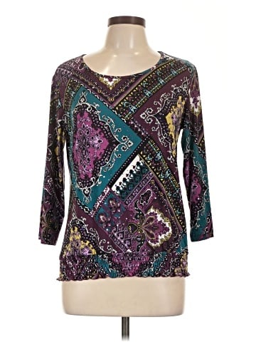 DressBarn 3/4 Sleeve Top (view 1)