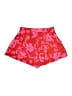 Shein 100% Polyester Floral Red Board Shorts Size L - photo 2