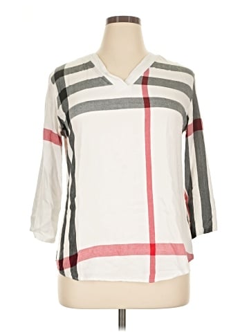 Amaryllis 3/4 Sleeve Blouse (view 1)