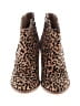 Maurices Animal Print Brown Tan Ankle Boots Size 8 - photo 2
