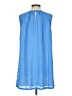 Susana Monaco 100% Polyester Blue Sleeveless Blouse Size 4 - photo 2