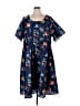Unbranded Blue Casual Dress Size XXL (estimated) - photo 1